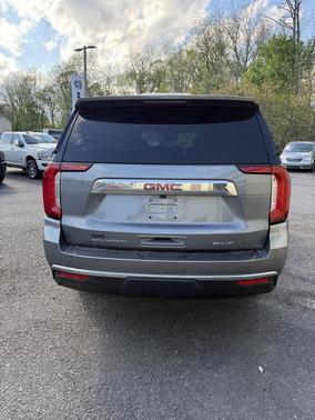 Satin Steel Metallic 2021 GMC Yukon SLT
