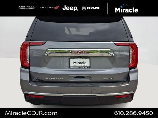 Satin Steel Metallic 2021 GMC Yukon SLT