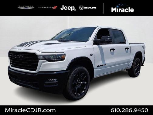 Bright White Clearcoat 2026 RAM 1500 Laramie