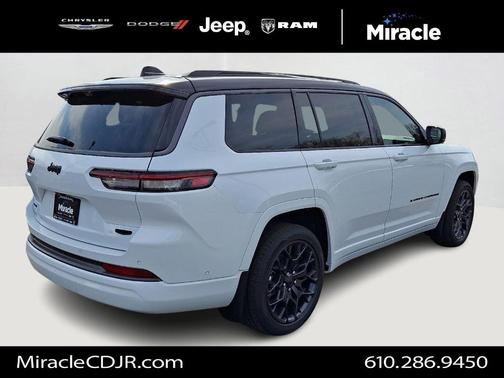 Bright White Clearcoat 2026 Jeep Grand Cherokee L Summit