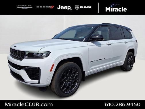 Bright White Clearcoat 2026 Jeep Grand Cherokee L Summit