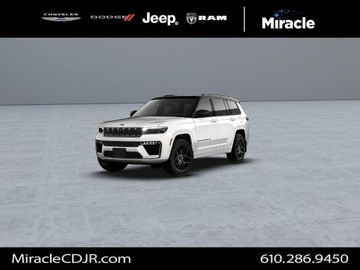 Bright White Clearcoat 2026 Jeep Grand Cherokee L Summit