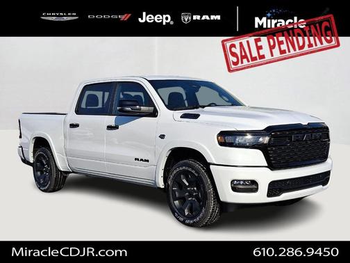Bright White Clearcoat 2026 RAM 1500 Big Horn