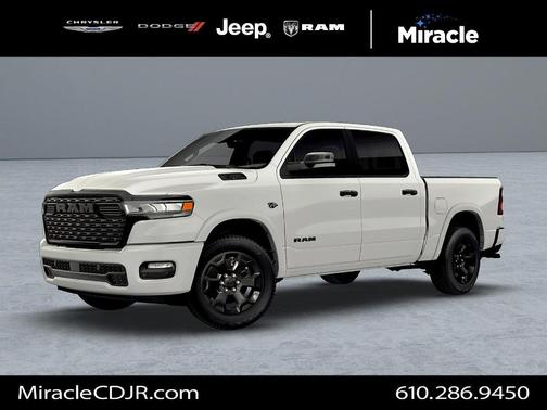 Bright White Clearcoat 2026 RAM 1500 Big Horn