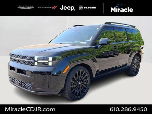 Phantom Black 2025 Hyundai SANTA FE Calligraphy