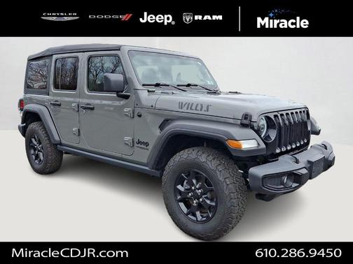 Sting Gray Clearcoat 2022 Jeep Wrangler Unlimited Sport