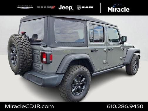Sting Gray Clearcoat 2022 Jeep Wrangler Unlimited Sport