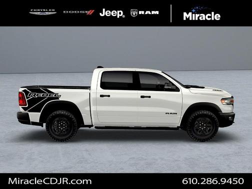 Bright White Clearcoat 2026 RAM 1500 Rebel