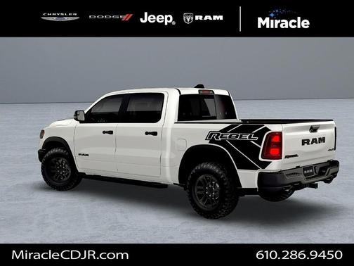 Bright White Clearcoat 2026 RAM 1500 Rebel
