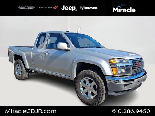 Pure Silver Metallic 2012 GMC Canyon SLE
