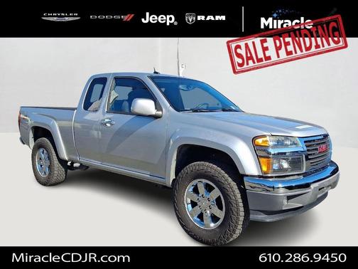 Pure Silver Metallic 2012 GMC Canyon SLE