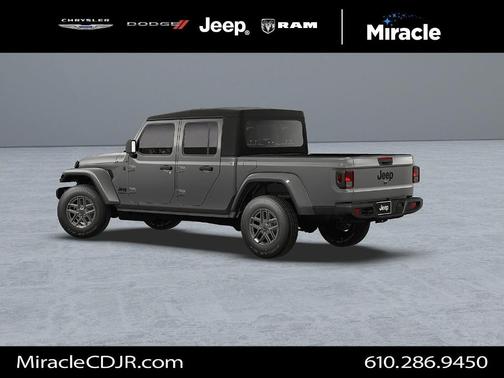 Granite Crystal Clearcoat Metallic 2026 Jeep Gladiator Sport