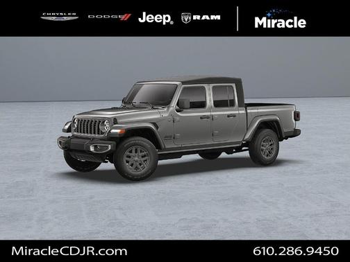 Granite Crystal Clearcoat Metallic 2026 Jeep Gladiator Sport