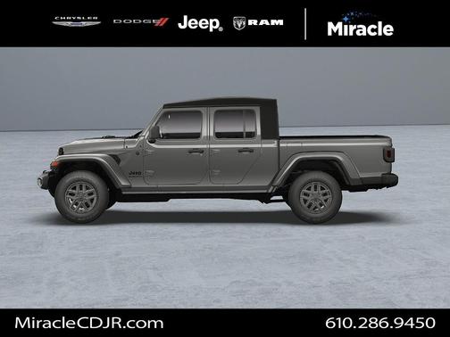 Granite Crystal Clearcoat Metallic 2026 Jeep Gladiator Sport