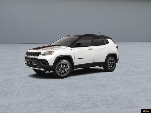 Bright White Clearcoat 2026 Jeep Compass Trailhawk