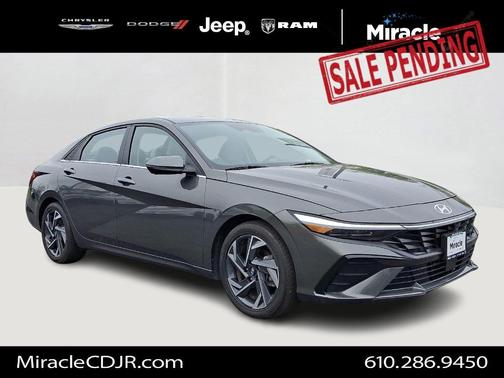Amazon Gray 2024 Hyundai ELANTRA Limited
