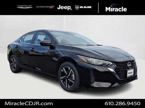 Black 2025 Nissan Sentra SV