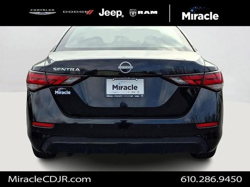 Black 2025 Nissan Sentra SV