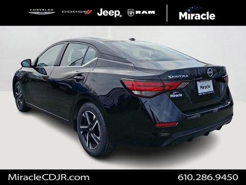 Black 2025 Nissan Sentra SV
