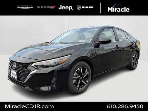 Black 2025 Nissan Sentra SV