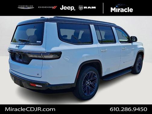 Bright White Clearcoat 2026 Jeep Grand Wagoneer 85TH ANNIVERSARY