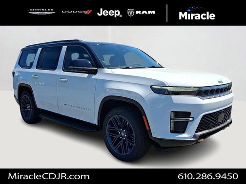 Bright White Clearcoat 2026 Jeep Grand Wagoneer 85TH ANNIVERSARY