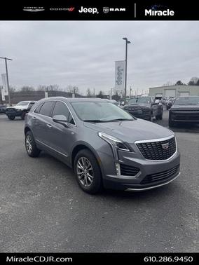 Satin Steel Metallic 2022 Cadillac XT5 Premium Luxury