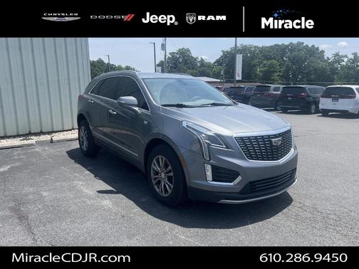 Satin Steel Metallic 2022 Cadillac XT5 Premium Luxury