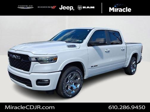 Bright White Clearcoat 2026 RAM 1500 Big Horn