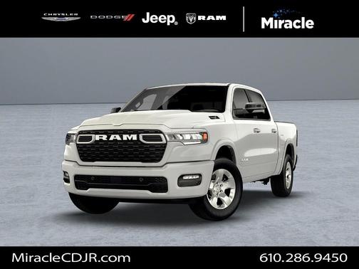 Bright White Clearcoat 2026 RAM 1500 Big Horn