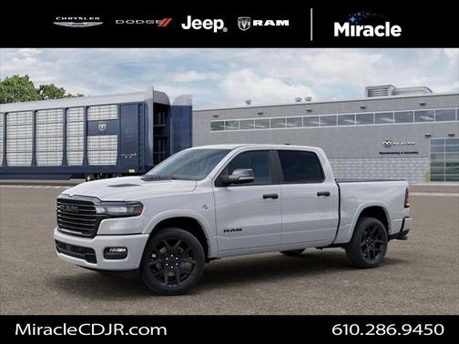 Bright White Clearcoat 2026 RAM 1500 Laramie