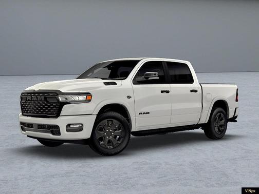 Bright White Clearcoat 2026 RAM 1500 Big Horn