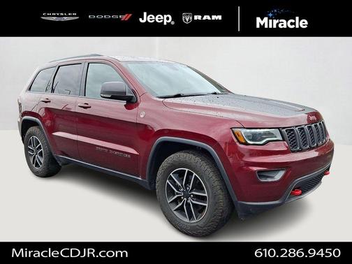 Velvet Red Pearlcoat 2019 Jeep Grand Cherokee Trailhawk
