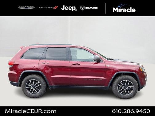 Velvet Red Pearlcoat 2019 Jeep Grand Cherokee Trailhawk
