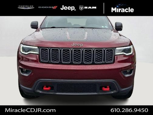 Velvet Red Pearlcoat 2019 Jeep Grand Cherokee Trailhawk