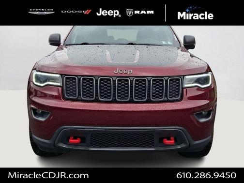 Velvet Red Pearlcoat 2019 Jeep Grand Cherokee Trailhawk