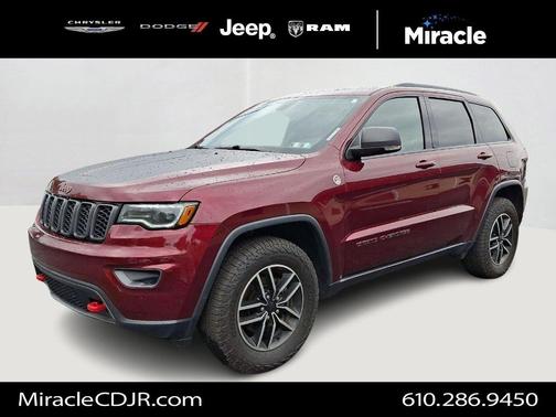 Velvet Red Pearlcoat 2019 Jeep Grand Cherokee Trailhawk
