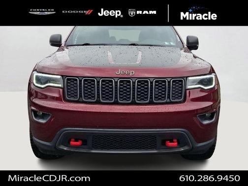 Velvet Red Pearlcoat 2019 Jeep Grand Cherokee Trailhawk