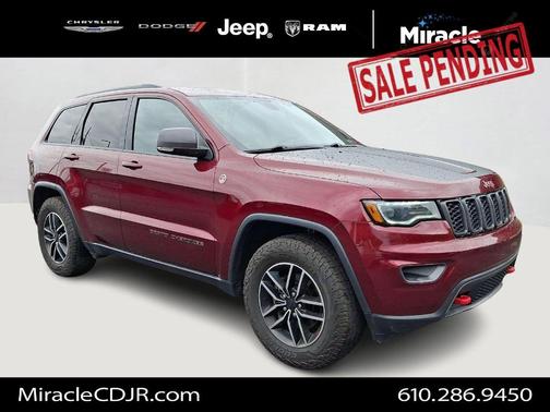 Velvet Red Pearlcoat 2019 Jeep Grand Cherokee Trailhawk