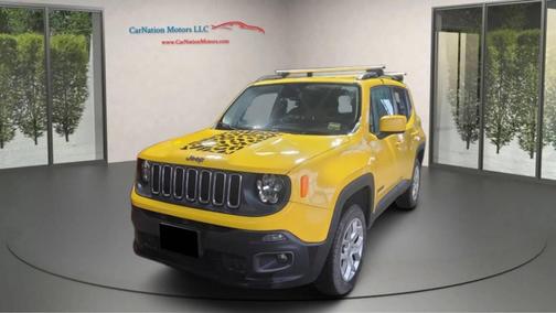 Solar Yellow 2017 Jeep Renegade Latitude
