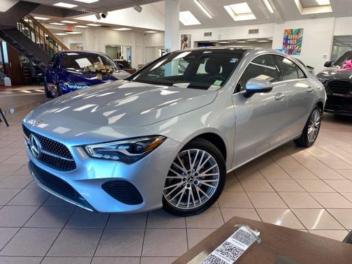 Cirrus Silver Metallic 2025 Mercedes-Benz CLA 250 4MATIC