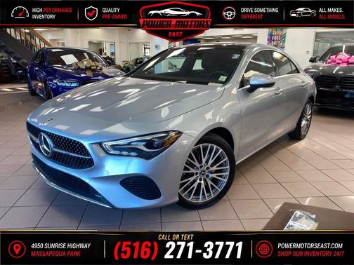 Cirrus Silver Metallic 2025 Mercedes-Benz CLA 250 4MATIC