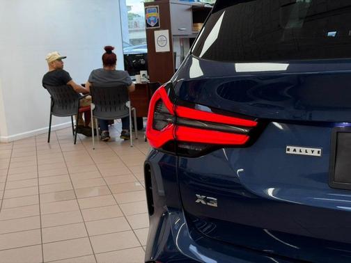 Phytonic Blue Metallic 2022 BMW X3 M40i Sports Activity Vehicle