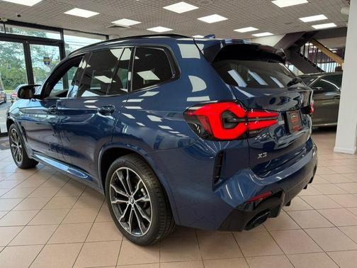 Phytonic Blue Metallic 2022 BMW X3 M40i Sports Activity Vehicle