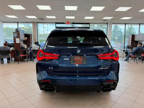 Phytonic Blue Metallic 2022 BMW X3 M40i Sports Activity Vehicle