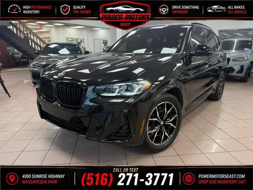 Black 2024 BMW X3 M40i Sports Activity Vehicle