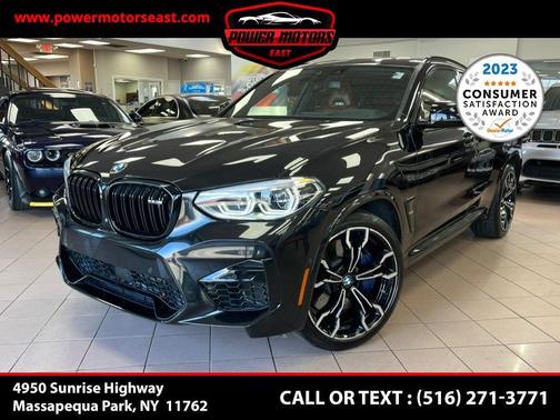 Black Sapphire Metallic 2020 BMW X4 M AWD