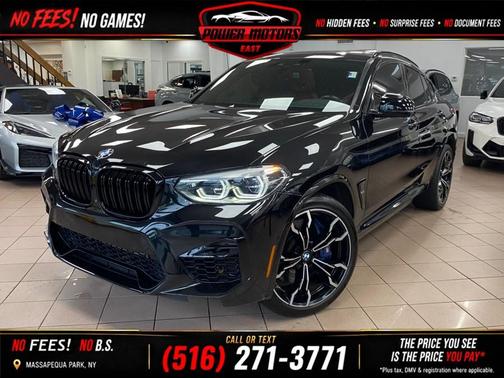 Black Sapphire Metallic 2021 BMW X4 M AWD