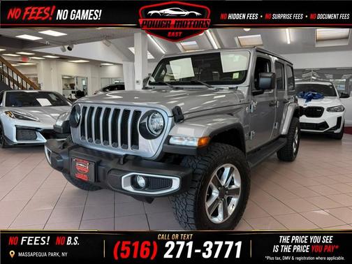 Billet Silver Metallic 2021 Jeep Wrangler Unlimited Sahara