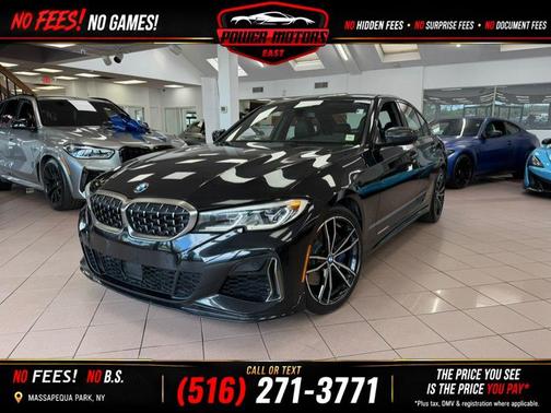 Black Sapphire Metallic 2020 BMW M340 i xDrive